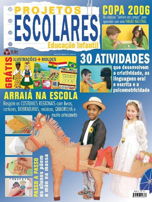 Title details for Projetos Escolares - Educação Infantil by Online Editora - Available